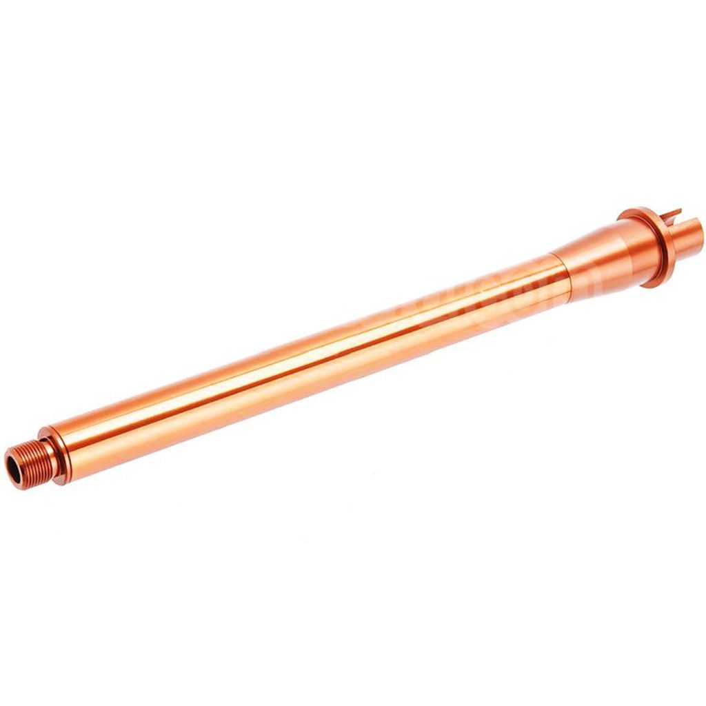Revanchist Airsoft 10.5 Pouces Aluminium Canon Extérieur avec 0.5 Pouce Barrel Extension -14mm CCW sens antihoraire Convient pour Tokyo Marui M4 Série MWS GBB Fusil Airsoft