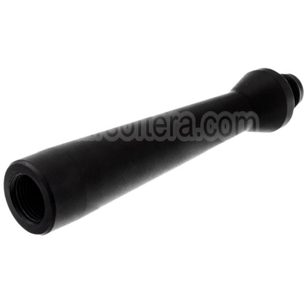Revanchist Airsoft 100mm Ultra Léger Aluminium Canon Extérieur -14mm CCW sens antihoraire avec Fileté Adaptateur Convient pour Novritsch SSP5 Série GBB Pistolet