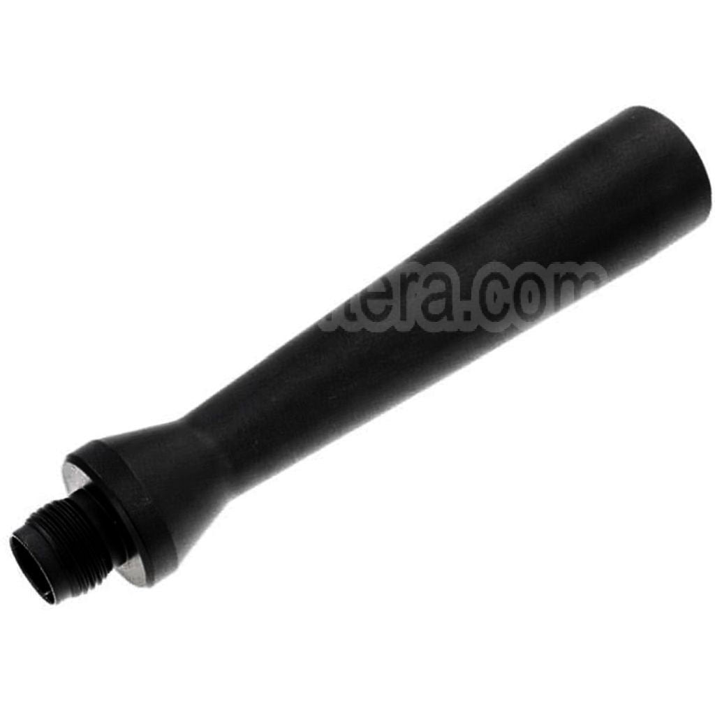 Revanchist Airsoft 100mm Ultra Léger Aluminium Canon Extérieur -14mm CCW sens antihoraire avec Fileté Adaptateur Convient pour Novritsch SSP5 Série GBB Pistolet