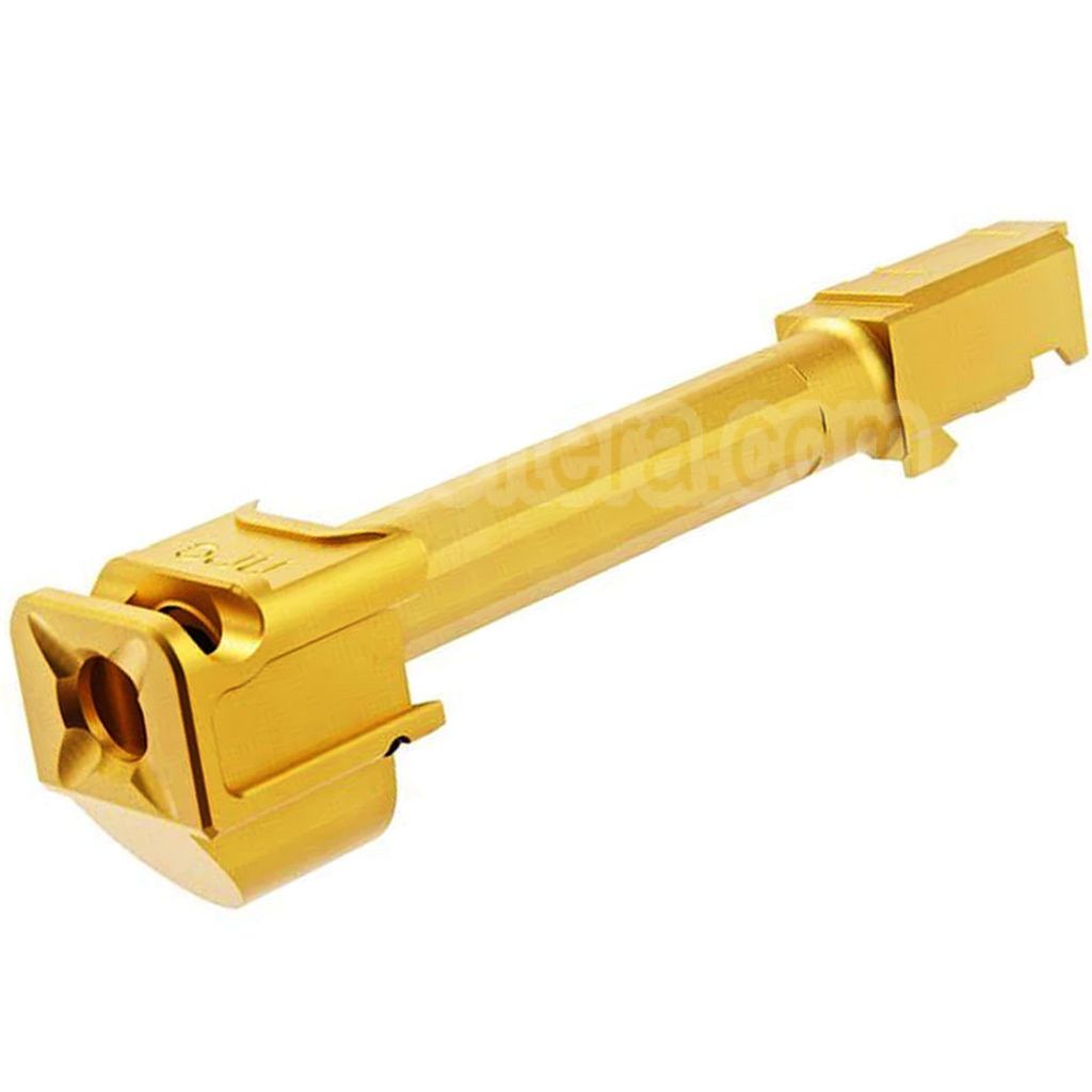 RGW ARC9 Canon Extérieur avec Sparc-M V2-G5 Compensateur -14mm CCW sens antihoraire Convient pour VFC G17 Gen5 Série GBB Pistolet Airsoft Or