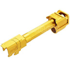 RGW ARC9 Canon Extérieur avec Sparc-M V2-G5 Compensateur -14mm CCW sens antihoraire Convient pour VFC G45 G19X Série GBB Pistolet Airsoft Or