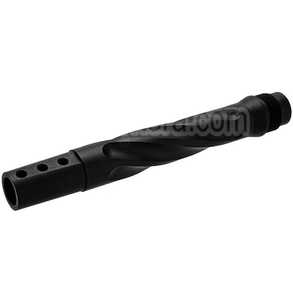 TTI Airsoft Twisted Spirale Fluted Canon Extérieur -14mm CCW sens antihoraire Convient pour TTI Airsoft TP22 Série GBB Pistolet