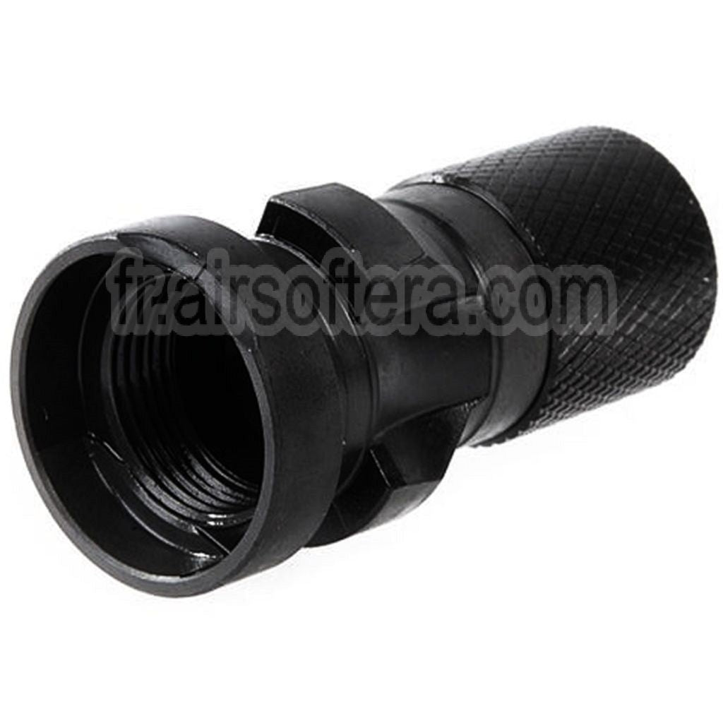 VFC Métal Frein de Bouche Muzzle Adaptateur Convient pour Umarex VFC MP5 Série GBB Fusil Airsoft