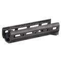 Hephaestus 6.5 Pouces 160mm CNC Aluminium M-LOK Garde-Main Convient pour GHK LCT AKS-74U Série AEG GBB Fusil Airsoft Noir