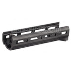 Hephaestus 6.5 Pouces 160mm CNC Aluminium M-LOK Garde-Main Convient pour GHK LCT AKS-74U Série AEG GBB Fusil Airsoft Noir
