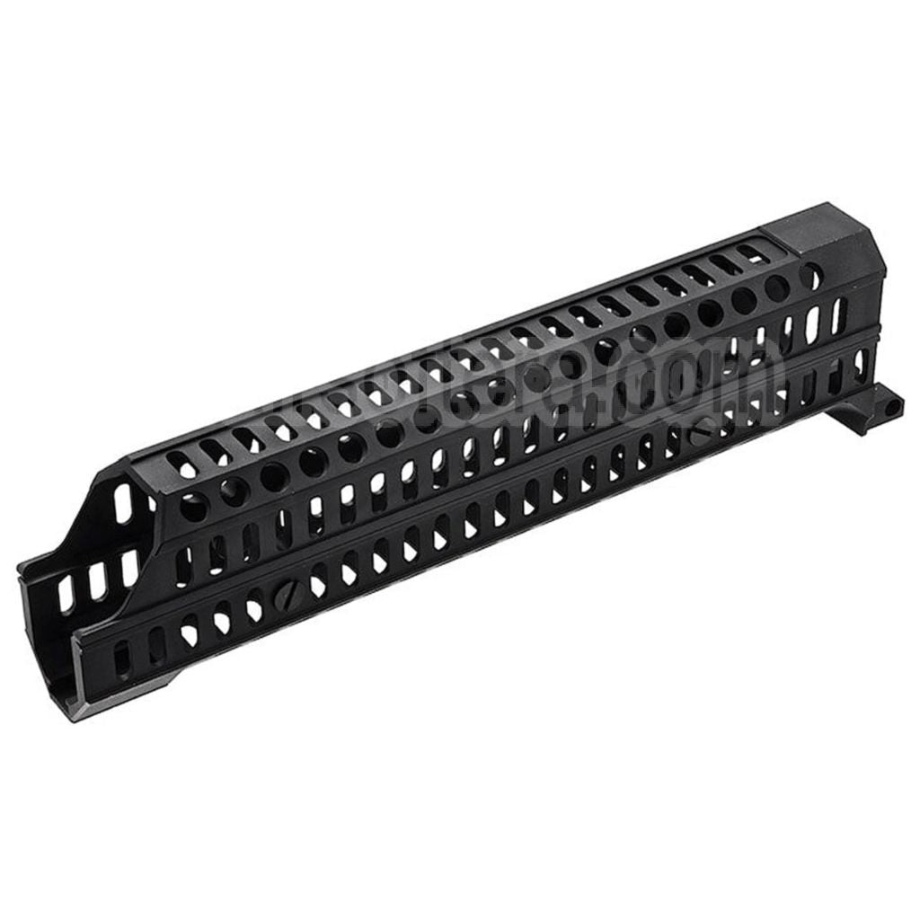 LCT 280mm Aluminium ZSPORT-12 Rail de Garde-Main Convient pour LCT LCK-12 LCK-15 LCK-19 ZK-12 ZK-12U AK12 Série AEG Fusil Airsoft Noir
