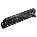 LCT 280mm Aluminium ZSPORT-12 Rail de Garde-Main Convient pour LCT LCK-12 LCK-15 LCK-19 ZK-12 ZK-12U AK12 Série AEG Fusil Airsoft Noir