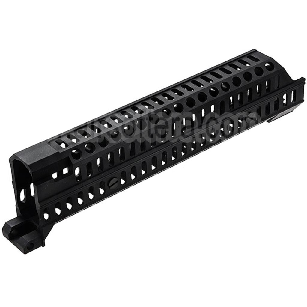 LCT 280mm Aluminium ZSPORT-12 Rail de Garde-Main Convient pour LCT LCK-12 LCK-15 LCK-19 ZK-12 ZK-12U AK12 Série AEG Fusil Airsoft Noir