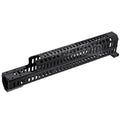 LCT 345mm Aluminium ZSPORT-12U Rail de Garde-Main Convient pour LCT LCK-12 LCK-15 LCK-19 ZK-12 ZK-12U AK12 Série AEG Fusil Airsoft Noir