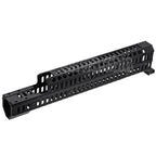 LCT 345mm Aluminium ZSPORT-12U Rail de Garde-Main Convient pour LCT LCK-12 LCK-15 LCK-19 ZK-12 ZK-12U AK12 Série AEG Fusil Airsoft Noir