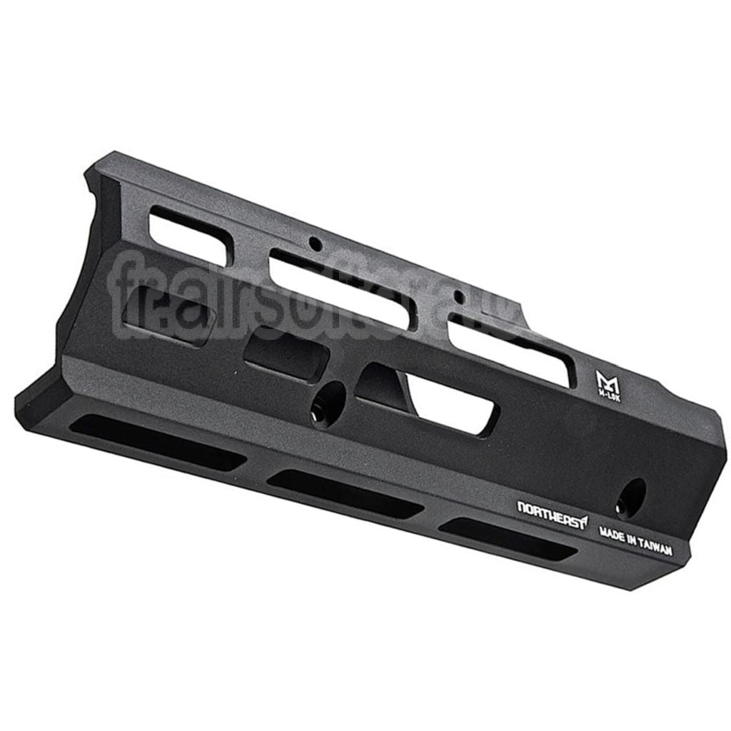 Northeast 145mm 1913 M-Lok Garde-Main Convient pour Northeast MP2A1 UZI Série GBB SMG Fusil Airsoft Noir