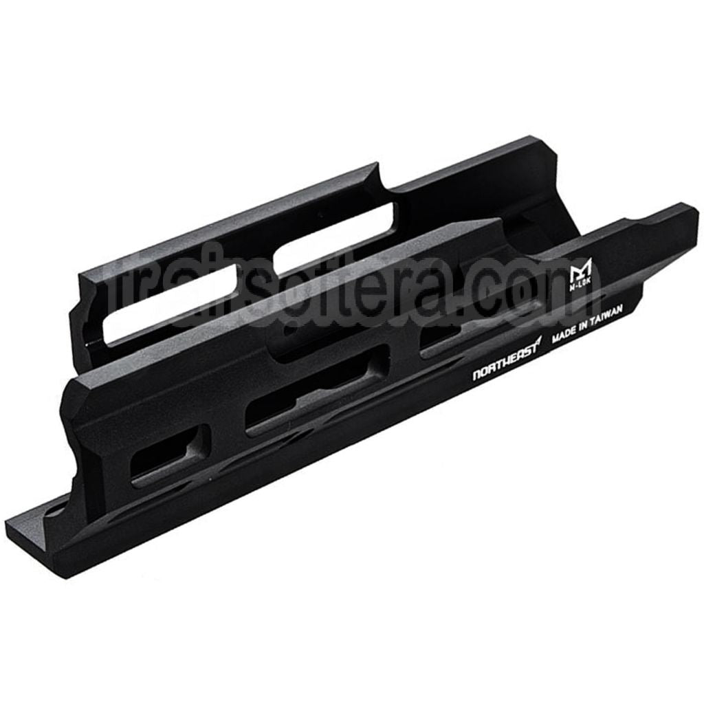 Northeast 145mm 1913 M-Lok Garde-Main Convient pour Northeast MP2A1 UZI Série GBB SMG Fusil Airsoft Noir