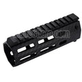 Revanchist Airsoft 145mm 5.5 Pouces Léger Carbone Fiber M-LOK Rail de Garde-Main Convient pour Tokyo Marui M4 Série MWS GBB Fusil Noir