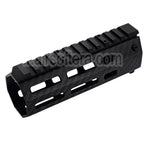 Revanchist Airsoft 145mm 5.5 Pouces Léger Carbone Fiber M-LOK Rail de Garde-Main Convient pour Tokyo Marui M4 Série MWS GBB Fusil Noir