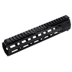 Revanchist Airsoft 245mm 9.5 Pouces Léger Carbone Fiber M-LOK Rail de Garde-Main Convient pour Tokyo Marui M4 Série MWS GBB Fusil Noir