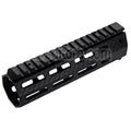 Revanchist Airsoft 180mm 7 Pouces Léger Carbone Fiber M-LOK Rail de Garde-Main Convient pour Tokyo Marui M4 Série MWS GBB Fusil Noir