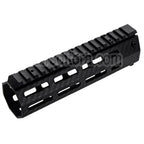 Revanchist Airsoft 180mm 7 Pouces Léger Carbone Fiber M-LOK Rail de Garde-Main Convient pour Tokyo Marui M4 Série MWS GBB Fusil Noir