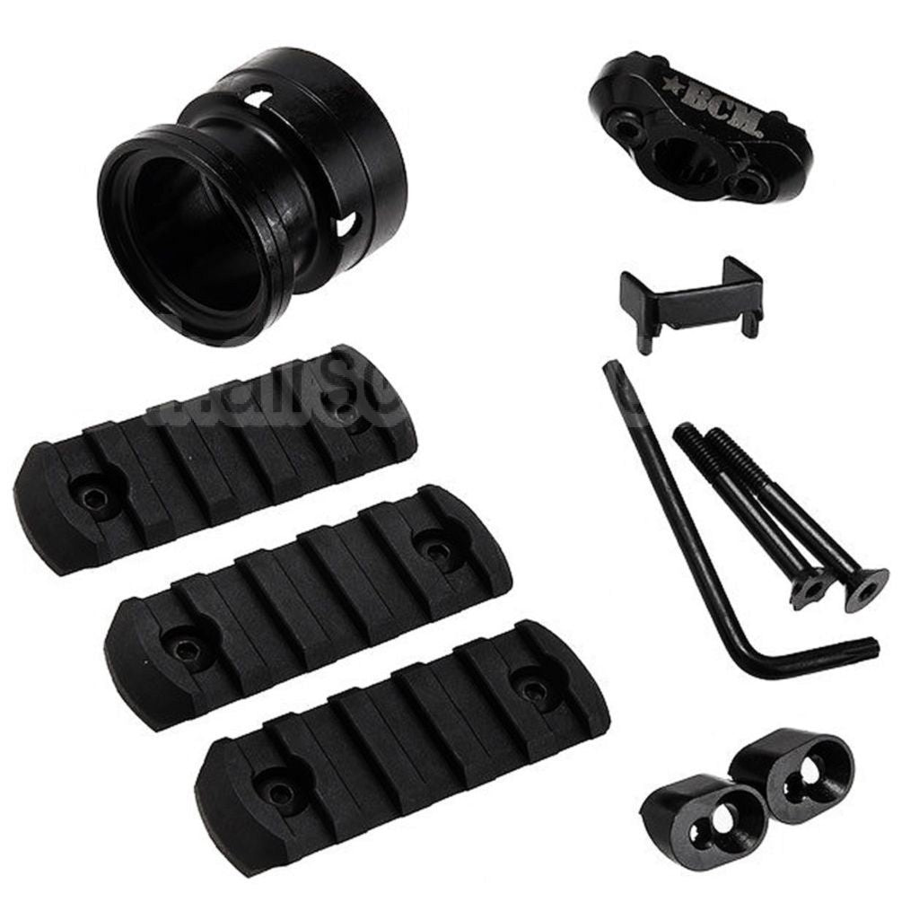 VFC 13 Pouces BCM GUNFIGHTER MCMR-13 M-LOK Rail de Garde-Main Convient pour VFC M4 Série AEG Fusil Airsoft Noir