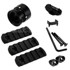VFC 13 Pouces BCM GUNFIGHTER MCMR-13 M-LOK Rail de Garde-Main Convient pour VFC M4 Série AEG Fusil Airsoft Noir