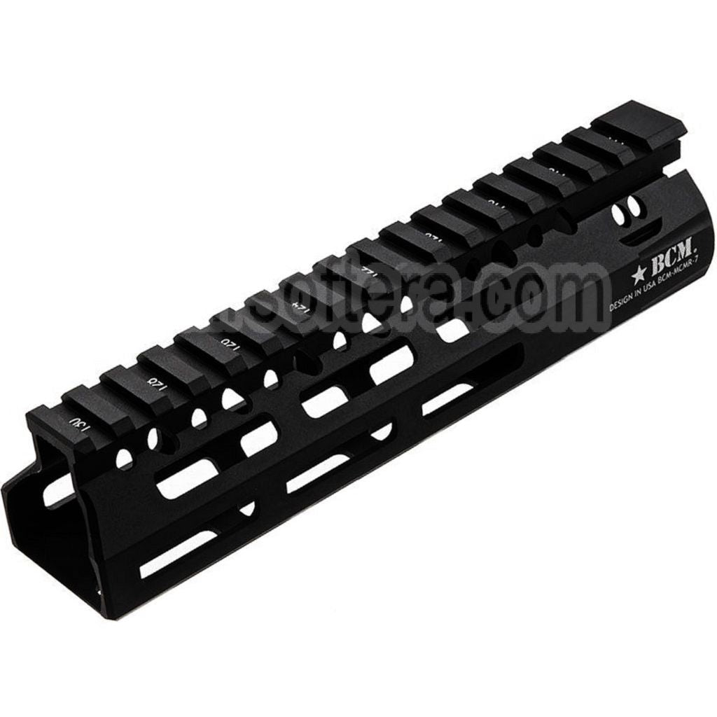 VFC 7 Pouces BCM GUNFIGHTER MCMR-7 M-LOK Rail de Garde-Main Convient pour VFC M4 Série AEG Fusil Airsoft Noir