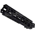 Z-Parts Aluminium 255mm 10 Pouces MK4 M-LOK Rail de Garde-Main avec Barrel Nut Convient pour GHK M4 Série GBB Fusil Airsoft Noir