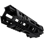 Z-Parts Aluminium 185mm 7 Pouces MK4 M-LOK Rail de Garde-Main avec Barrel Nut Convient pour Tokyo Marui M4 Série MWS GBB Fusil Airsoft Noir