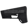 E&amp;C M Style ACS Rétractable Crosse Convient pour M4 Série AEG Fusils Airsoft Noir