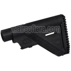 E&amp;C 416A5 Style Rétractable Crosse avec tube tampon Convient pour HK416 Série AEG Fusils Airsoft