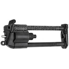 VFC Rétractable Paratrooper Style Crosse Kit Convient pour VFC M249 GBB Machine Gun Fusil Airsoft Noir