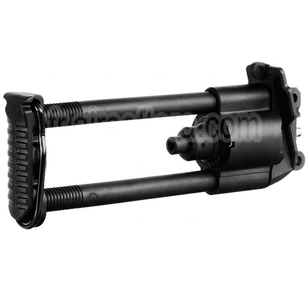 VFC Rétractable Paratrooper Style Crosse Kit Convient pour VFC M249 GBB Machine Gun Fusil Airsoft Noir