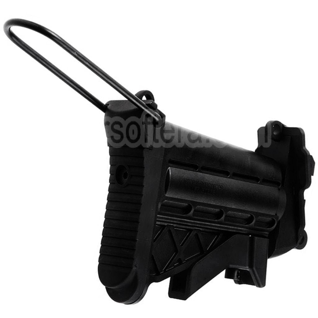 VFC Collapsible Crosse Kit Convient pour VFC MK48 MOD1 AEG Machine Gun Fusil Airsoft Noir