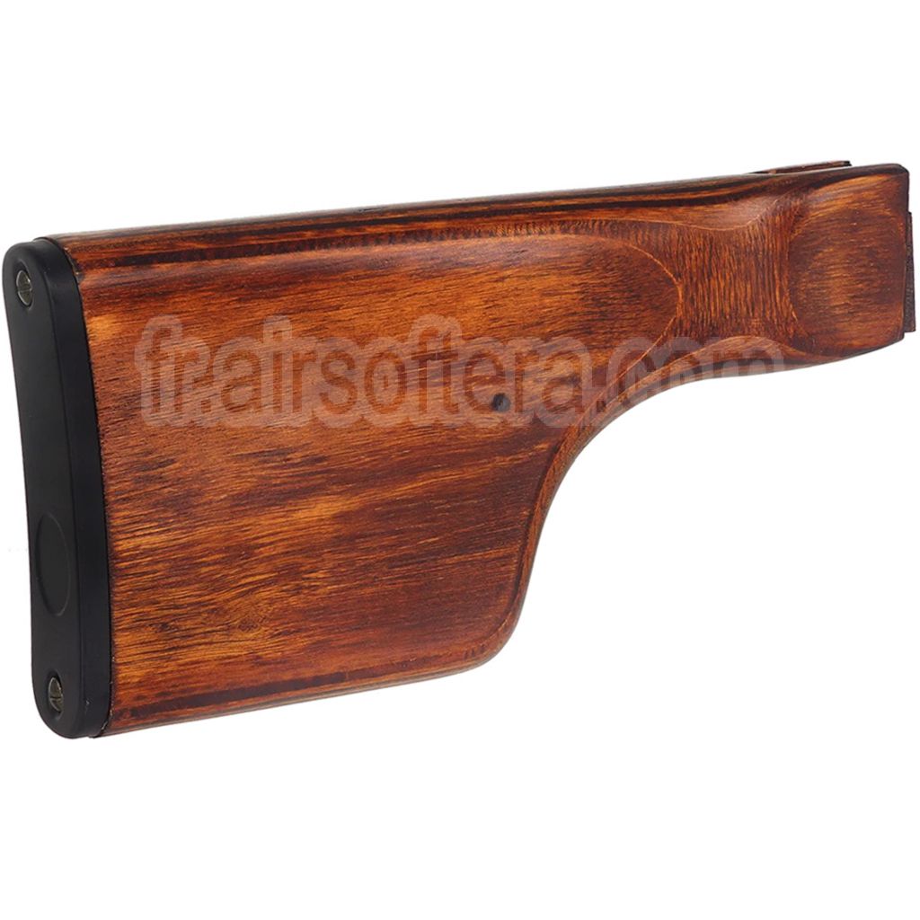 Kit de crosse en bois véritable CYMA compatible avec le fusil airsoft AEG CYMA CM052 RPK.