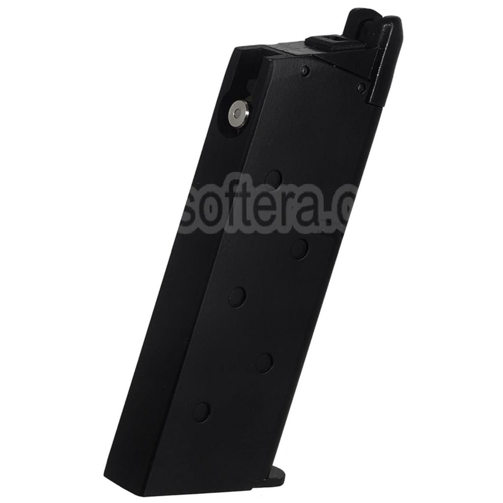 DOUBLE BELL 18 Billes Gaz Chargeur Convient pour ARMY R45 Tokyo Marui Detonics .45 DOUBLE BELL 796 797 Vorpal Bunny AM .45 Série GBB Pistolet Airsoft Noir