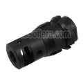 PTS Dead Air KeyMicro Frein de Bouche Cache-Flamme Convient pour -14mm CCW sens antihoraire Canon Fusil Airsoft