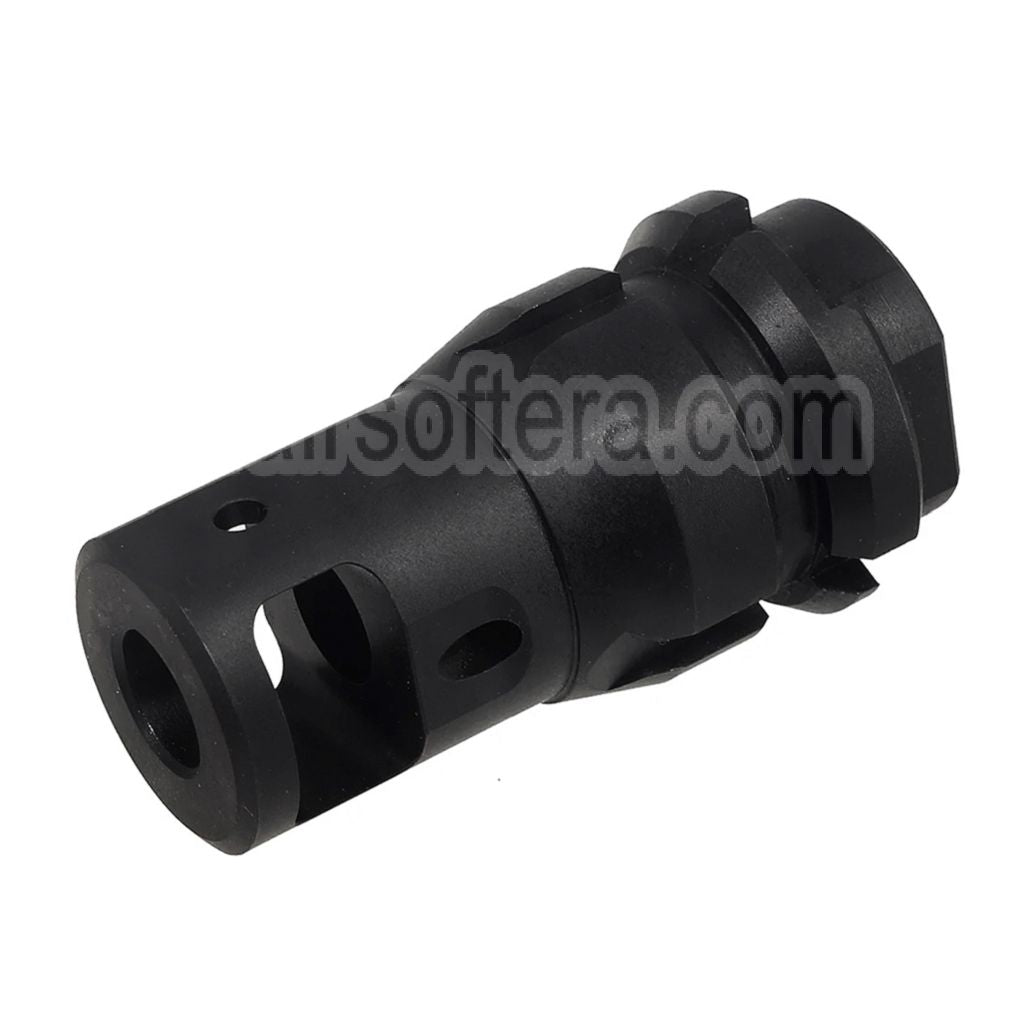 PTS Dead Air KeyMicro Frein de Bouche Cache-Flamme Convient pour -14mm CCW sens antihoraire Canon Fusil Airsoft