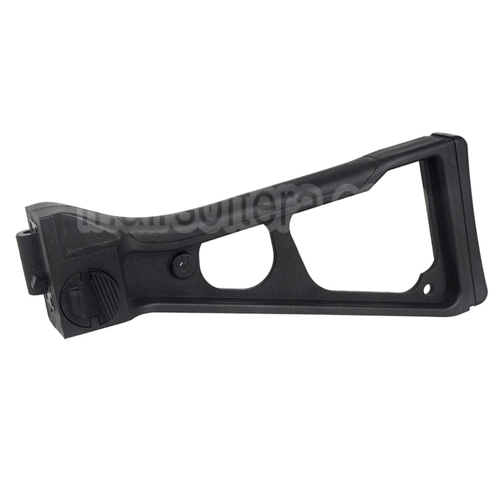 AirsoftEra Polymère Crosse Convient pour S&amp;T Umarex HK UMP Série AEG Fusil Noir