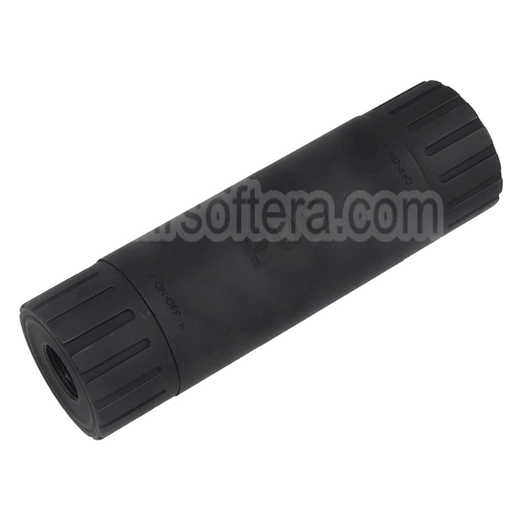 APS 110mm Power Up Device PUD Silencieux Canon Extension Convient pour -14mm CCW sens antihoraire Fusil Noir