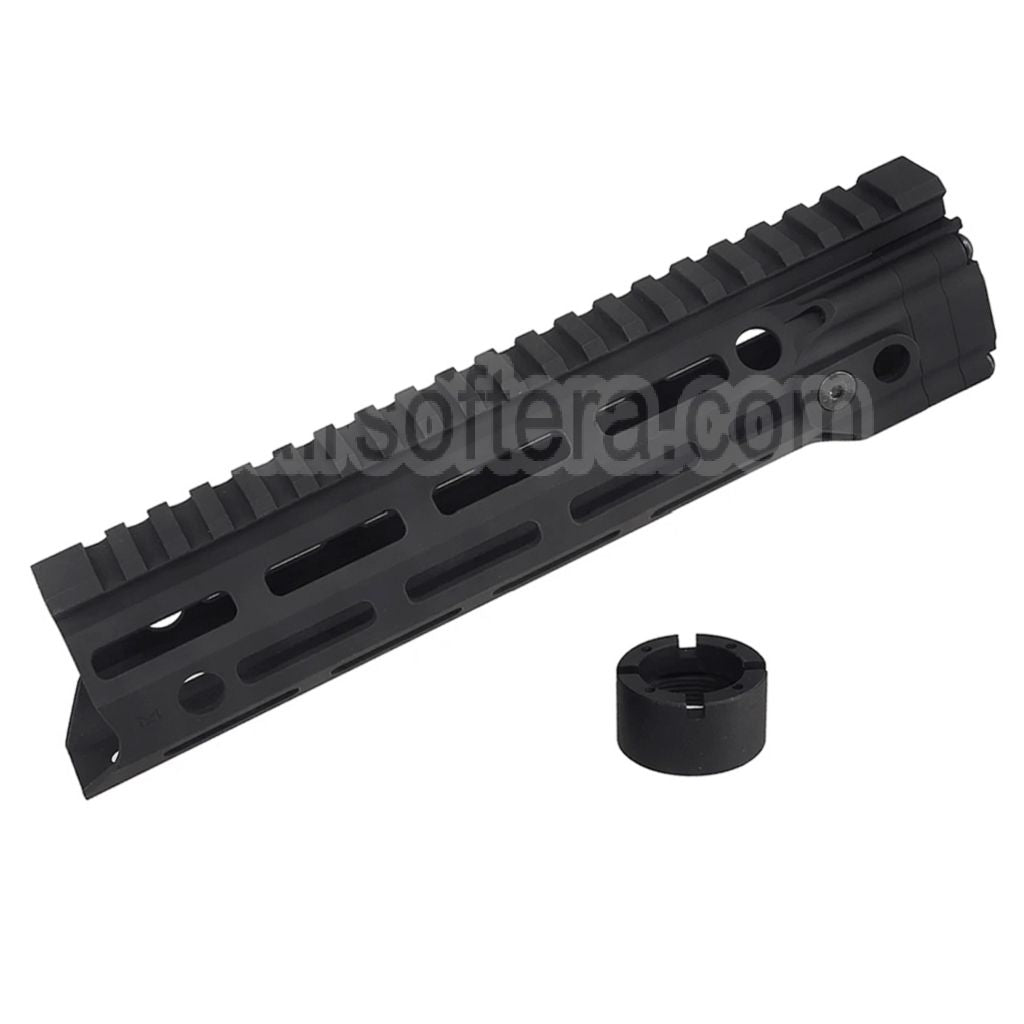 APS EMG Daniel Defense MFR 9 Pouces M-LOK Rail de garde-main Convient pour APS EMG Tokyo Marui M4 M16 Série AEG Fusils Airsoft Noir