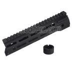 APS EMG Daniel Defense MFR 9 Pouces M-LOK Rail de garde-main Convient pour APS EMG Tokyo Marui M4 M16 Série AEG Fusils Airsoft Noir