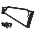 5KU 205mm Aluminium TS-8RP Triangle Rised Cheek Crosse avec M1913 Adaptateur Convient pour 20mm Picatinny Crosse Adaptateur Fusil Airsoft
