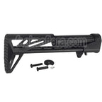 5KU 5-Position MDX Rétractable CQB Crosse Convient pour Tokyo Marui M4 M16 Série AEG Fusils Airsoft