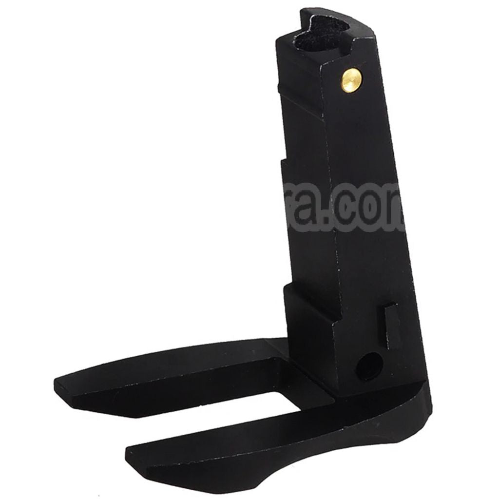 DOUBLE BELL Aluminium Main Boîtier de Ressort 701 Convient pour DOUBLE BELL M1911 Série GBB Pistolet Airsoft Noir