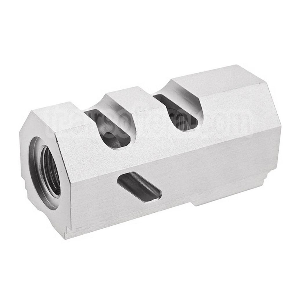 Revanchist Airsoft Aluminium Compensateur -14mm CCW sens antihoraire Convient pour Tokyo Marui Hi-Capa Série GBB Pistolet
