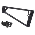 5KU 205mm Aluminium TS-8RP Triangle Crosse avec M1913 Adaptateur Convient pour 20mm Picatinny Crosse Adaptateur Fusil Airsoft