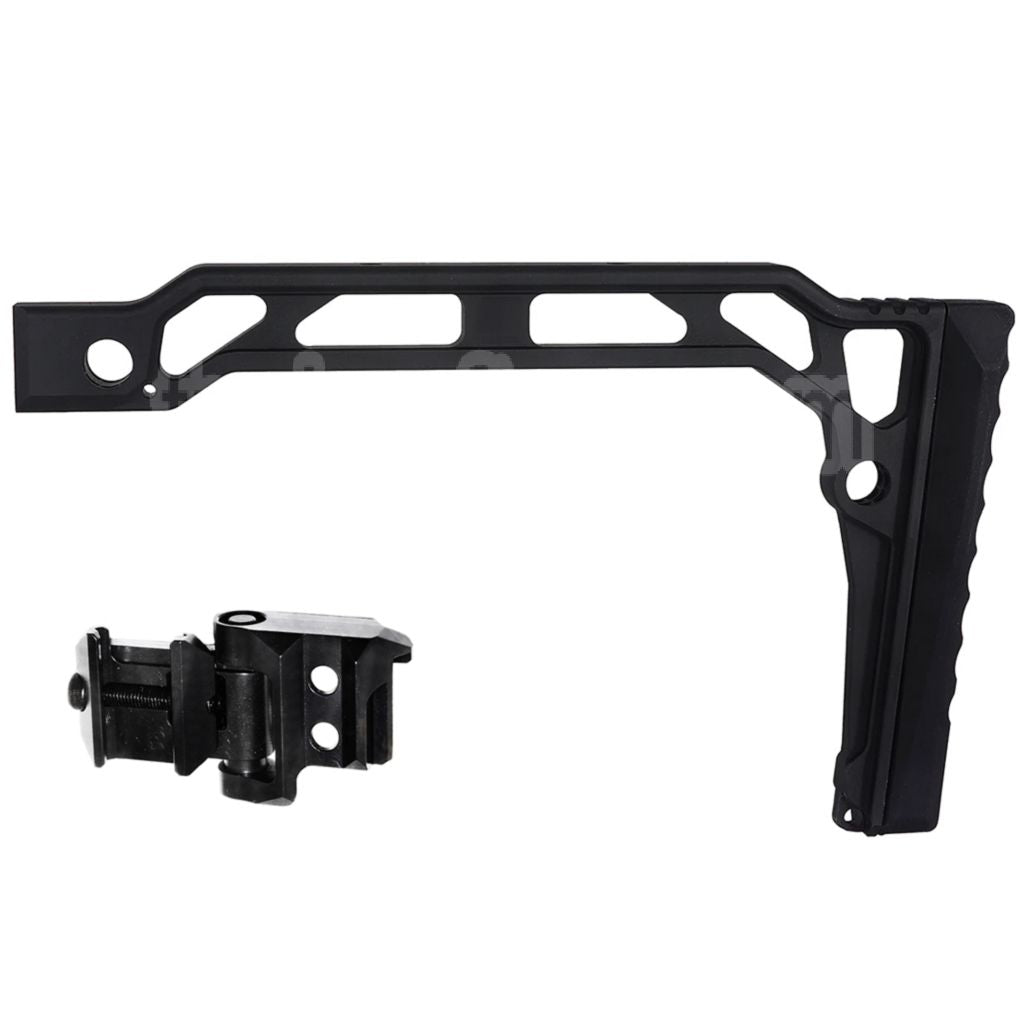 5KU Aluminium SS-8RP Squelette Pliable Crosse Convient pour 20mm Picatinny Crosse Adaptateur Fusil Airsoft