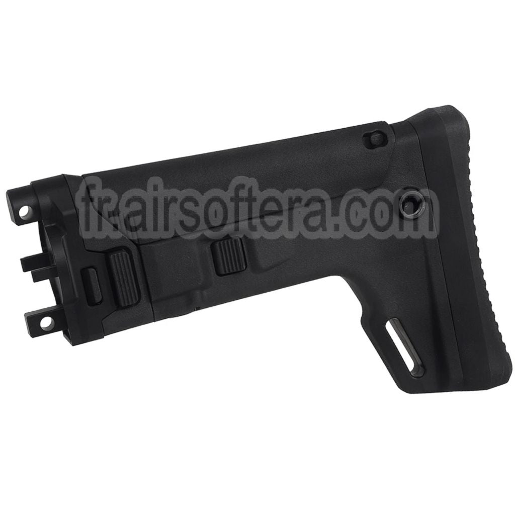 5KU ACR Style 7 positions télescopique côté pliable rétractable Crosse convient pour CYMA MP5K série AEG Fusil Airsoft