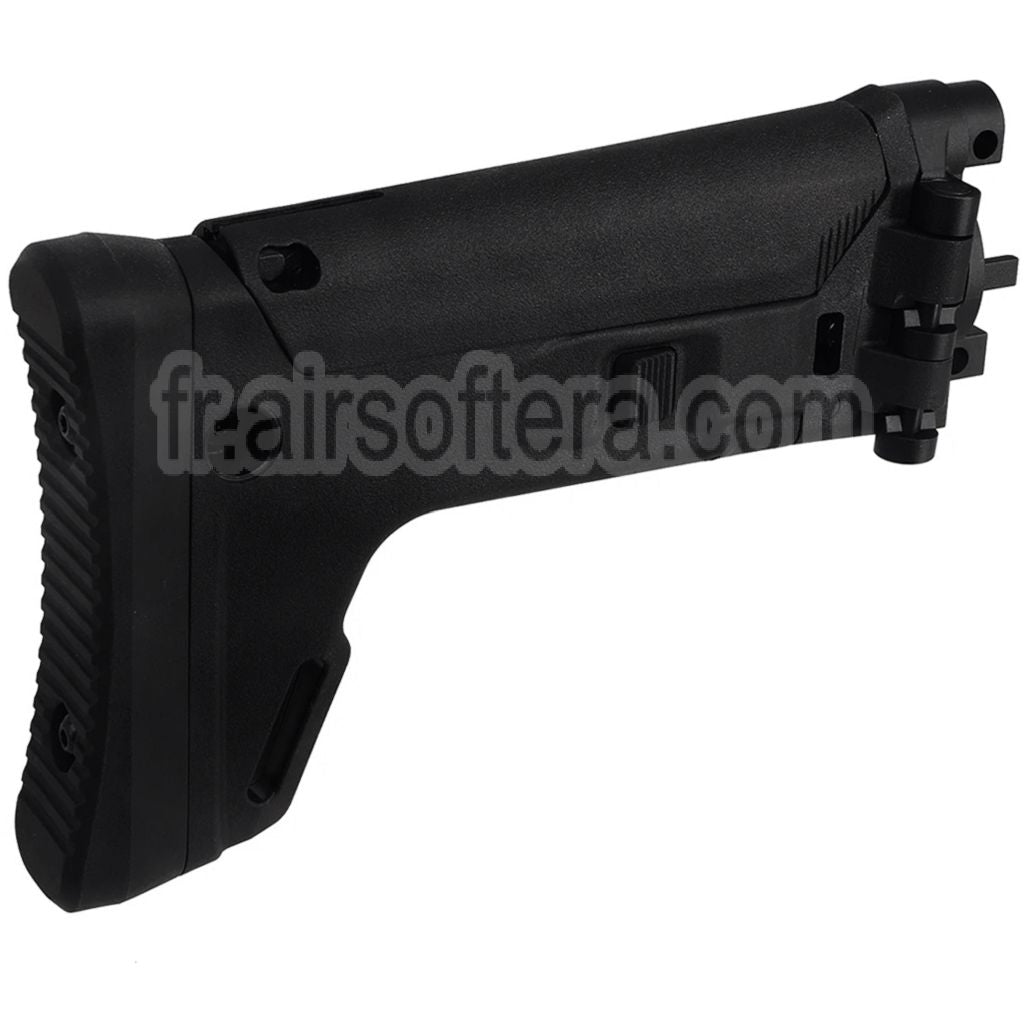 5KU ACR Style 7 positions télescopique côté pliable rétractable Crosse convient pour CYMA MP5K série AEG Fusil Airsoft