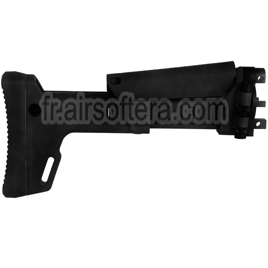 5KU ACR Style 7 positions télescopique côté pliable rétractable Crosse convient pour CYMA MP5K série AEG Fusil Airsoft