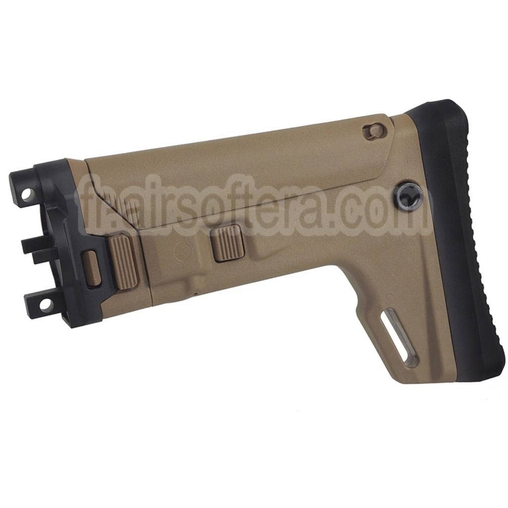 5KU ACR Style 7 positions télescopique côté pliable rétractable Crosse convient pour CYMA MP5K série AEG Fusil Airsoft