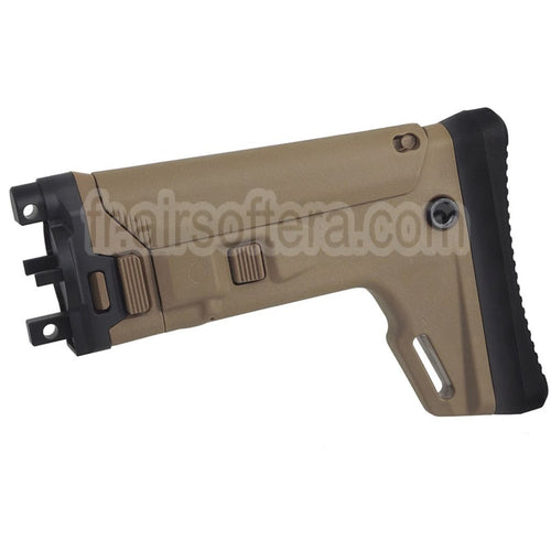 5KU ACR Style 7 positions télescopique côté pliable rétractable Crosse convient pour CYMA MP5K série AEG Fusil Airsoft